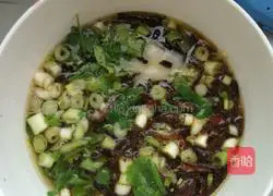 Illustration of home-style fried noodles with soy sauce 6