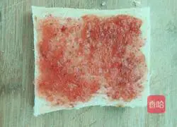 Fruit Illustration of how to make a sandwich 2