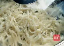 Illustration of home-style fried noodles 3