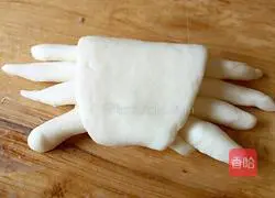 Cartoon steamed buns - illustrations of how to make crab steamed buns 6