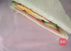 Illustration of how to make a sandwich 6