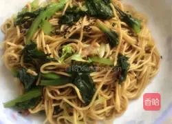 Illustration of how to make fried noodles 6