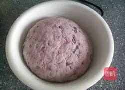 Illustration of how to make purple sweet potato buns 7