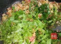 Illustration of how to make black pepper fried rice 7