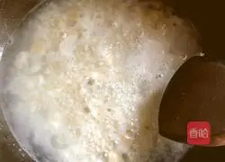 Illustration of how to make sweet wine glutinous rice balls 10