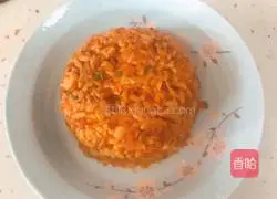 Illustration of homemade spicy cabbage fried rice 16