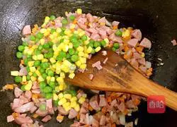 Illustration of how to make various fried rice 8