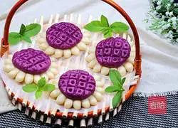 Illustration of how to make flower steamed buns 20