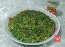 Chili Egg Pancake Recipe Illustration 9