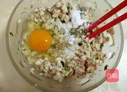 Illustration of making tofu cake 2