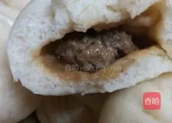 Illustration of how to make meat buns 8