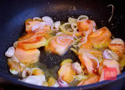 Illustration of how to make vegetable fried noodles 6