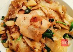 Illustration of how to make fried pancakes (hot noodle pancakes) 11