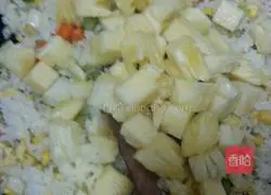 Pineapple Fried Rice Illustration of practice 15