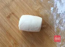 Illustration of making red bean paste cake 11