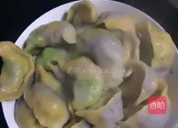 Illustration of how to make rainbow dumplings 5