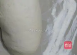 Illustration of how to make purslane (also known as longevity vegetable) buns 4