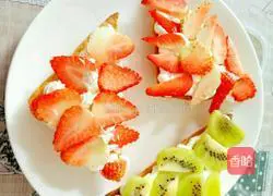 Illustration of how to make puff pastry cream sandwich 5