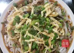 Illustration of Qingtian Scallion Noodles 19