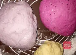 Anthurium flower steamed bun recipe 1