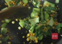 Illustration of three primary color fried rice recipes 10