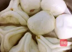 Illustration of how to make fried steamed buns 20