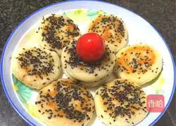 Yam bean paste and sesame cake recipe 20