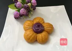 Illustration of how to make plum blossom steamed buns 12