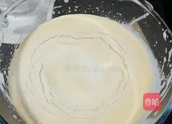 Illustration of how to make sponge flan 3