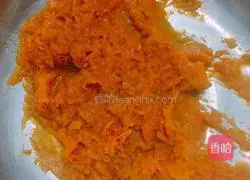 Illustration of how to make steamed pumpkin cake 4