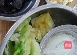 Illustration of how to make kohlrabi (cabbage) (cabbage) (cabbage) vegetarian stuffed buns 3