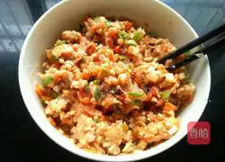 Illustration of how to make five-color stuffed dumplings 2