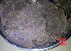 Illustration of how to make purple sweet potato buns 5