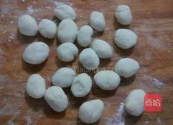 Illustration of how to make fennel dumplings 6