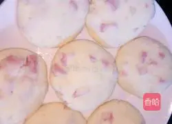 Illustration of how to make ham and potato pancakes 5