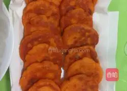 Illustration of how to make sweet potato pancakes 8