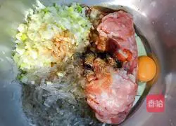 Pork Vermicelli Patties Recipe Illustration 1