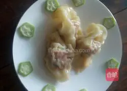 Illustration of how to make beef wontons 15