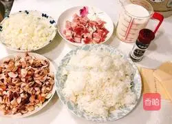 Illustration of how to make a super simple dish for novices [hot sauce thick cheese meal] 2