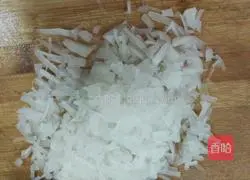 Illustration of how to make radish and pork buns 7