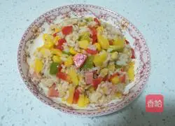 Pineapple Fried Rice Recipe Illustration 10