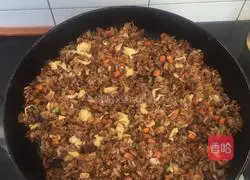 Soy Sauce Fried Rice Recipe Illustration 4