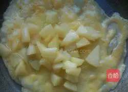 Apple egg pancake recipe 9