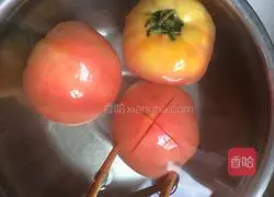 Illustration of how to make tomato and egg dumplings 4