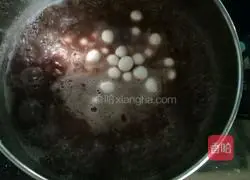 Illustration of how to make red bean glutinous rice balls 5
