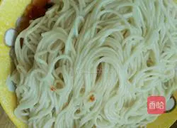 Illustration of how to make fermented bean curd noodles 7