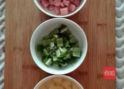 Assorted Egg Fried Rice Recipe Illustration 2