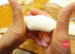 Illustration of how to wrap dumplings 8