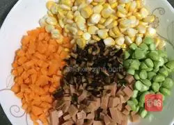 Yangzhou Fried Rice (Family Simple Version) Recipe Illustration 2