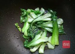 Illustration of home-style ham fried noodles 5